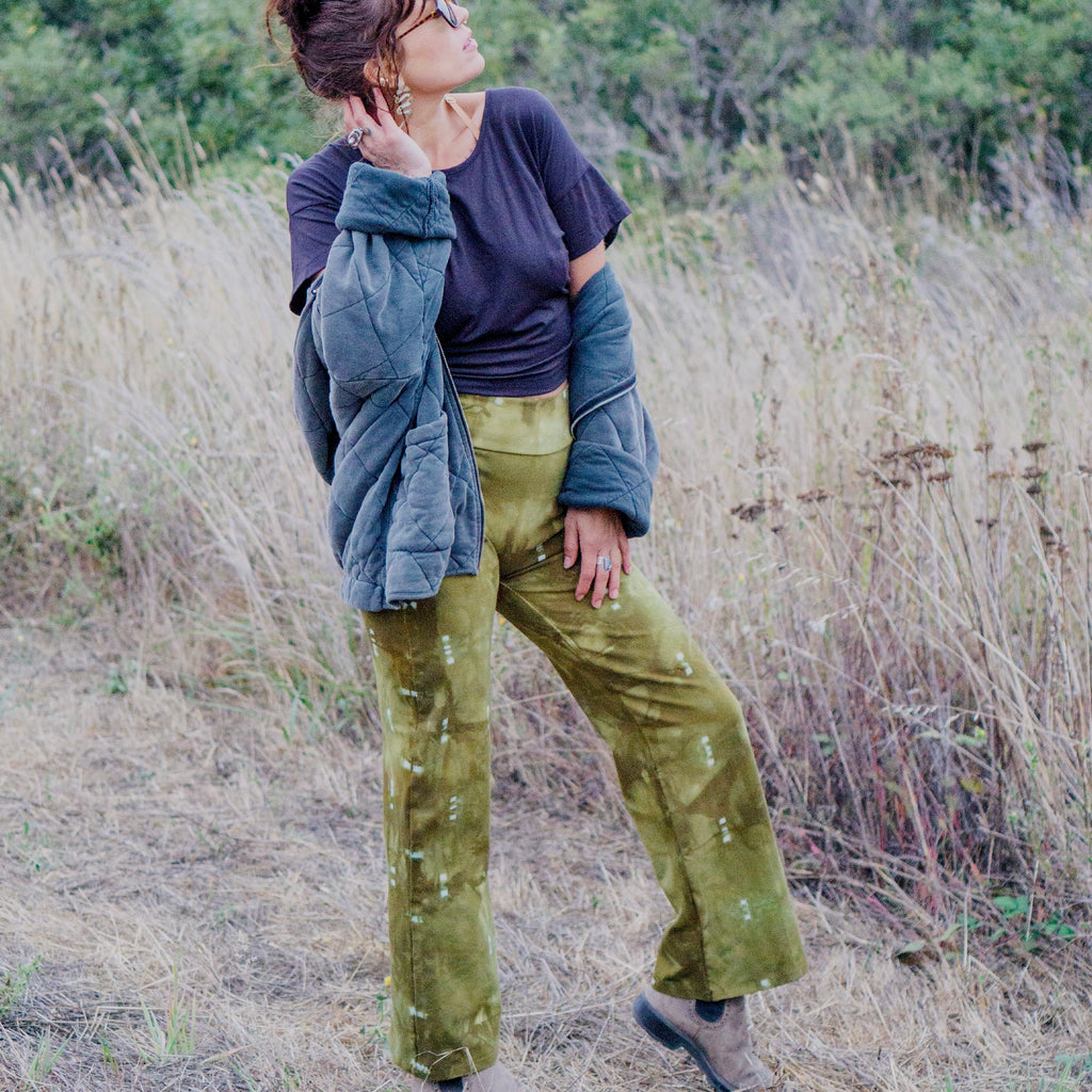 High Rise Looker || Nirvana || Avocado