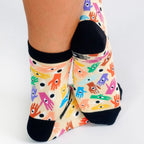 High-Five Knit Ankle Sock by Mur