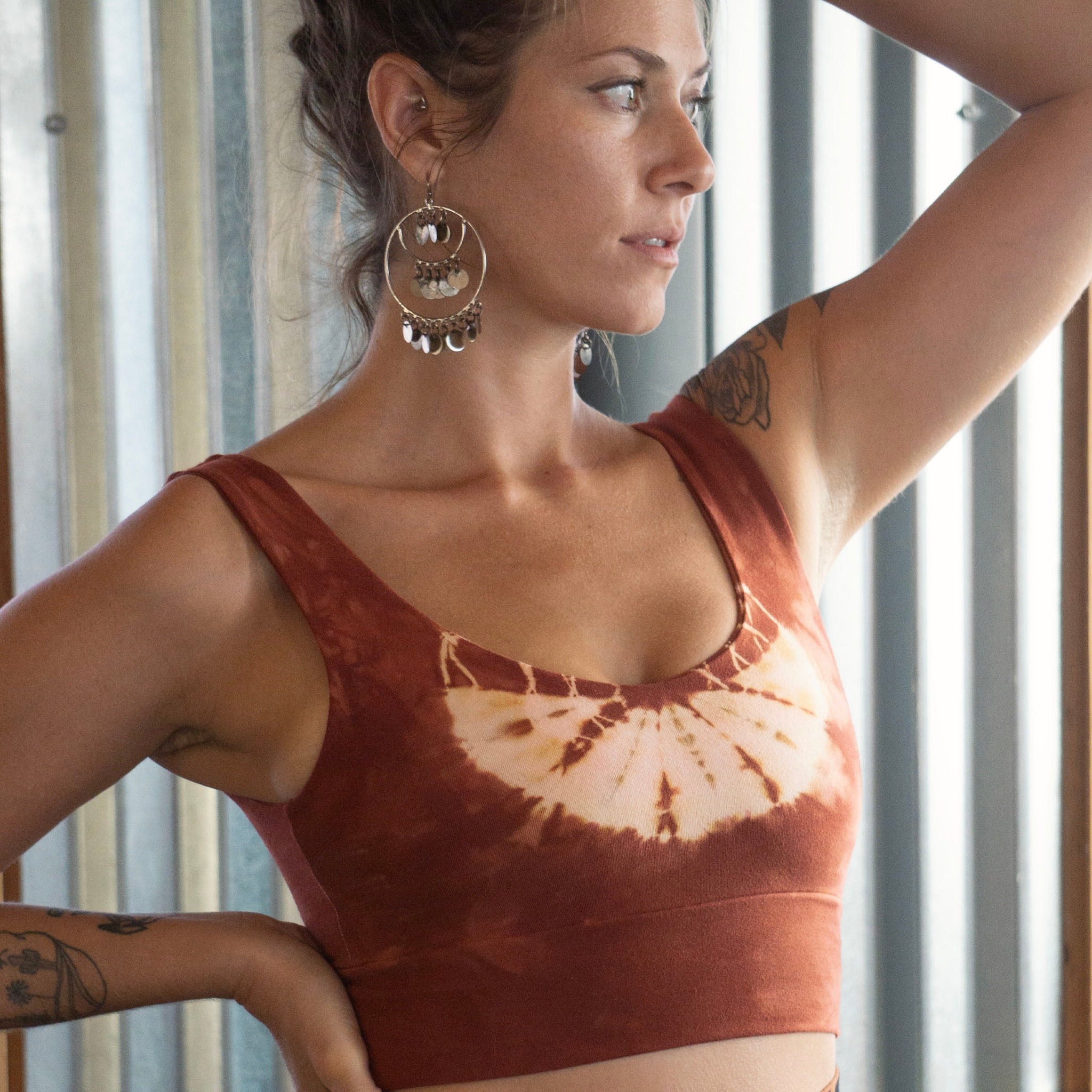 Crop Tank || Urchin || Clove || FINAL SALE