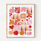 Harvest Grid Cross Stitch Kit
