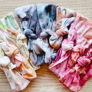 Hand Dyed Cotton Headbands