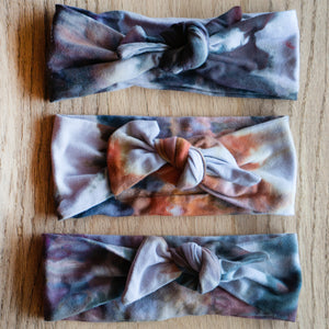 Hand Dyed Cotton Headbands