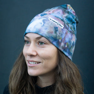 Rib Knit Cotton Beanie