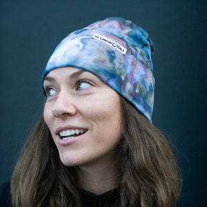 Rib Knit Cotton Beanie
