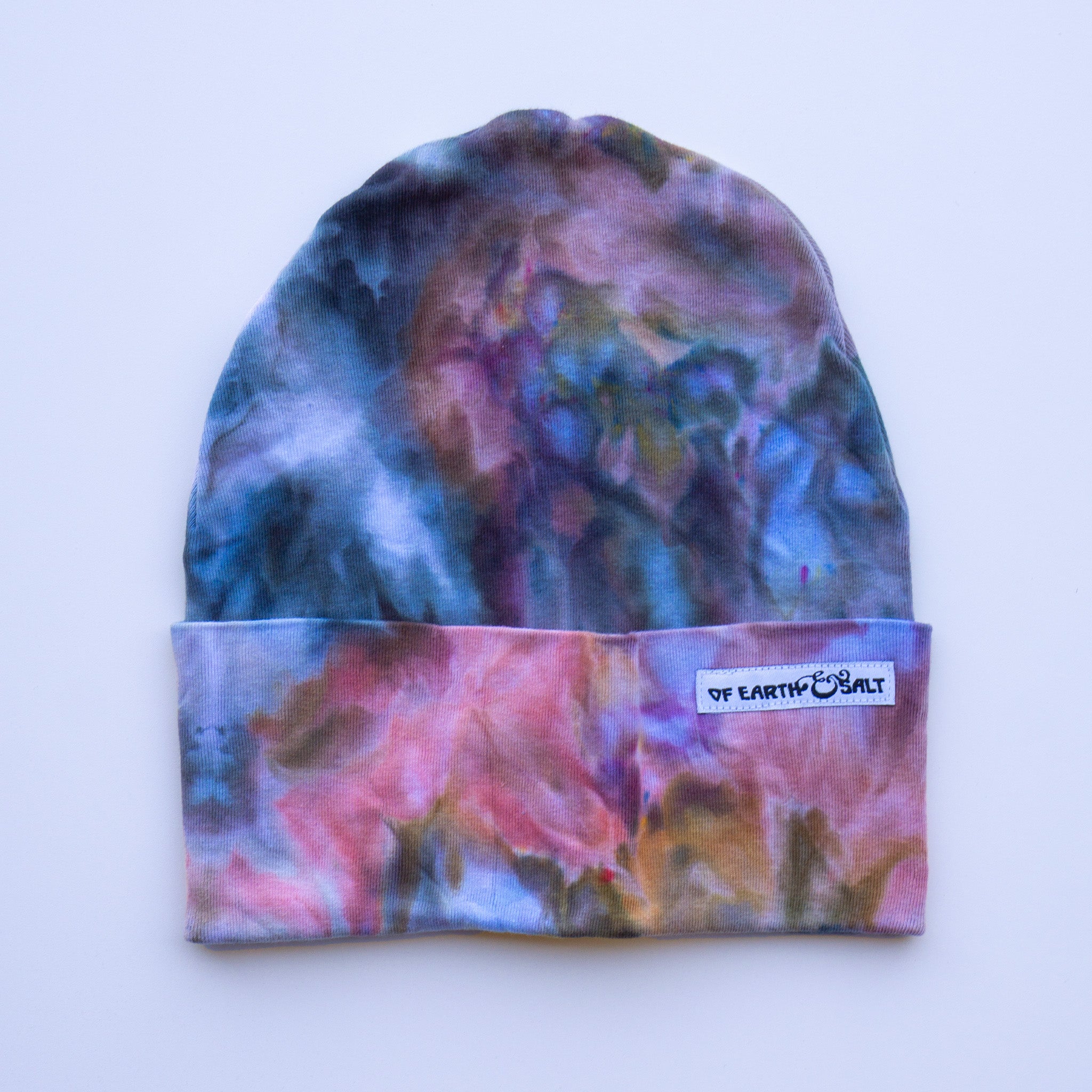 Rib Knit Cotton Beanie