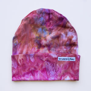 Rib Knit Cotton Beanie