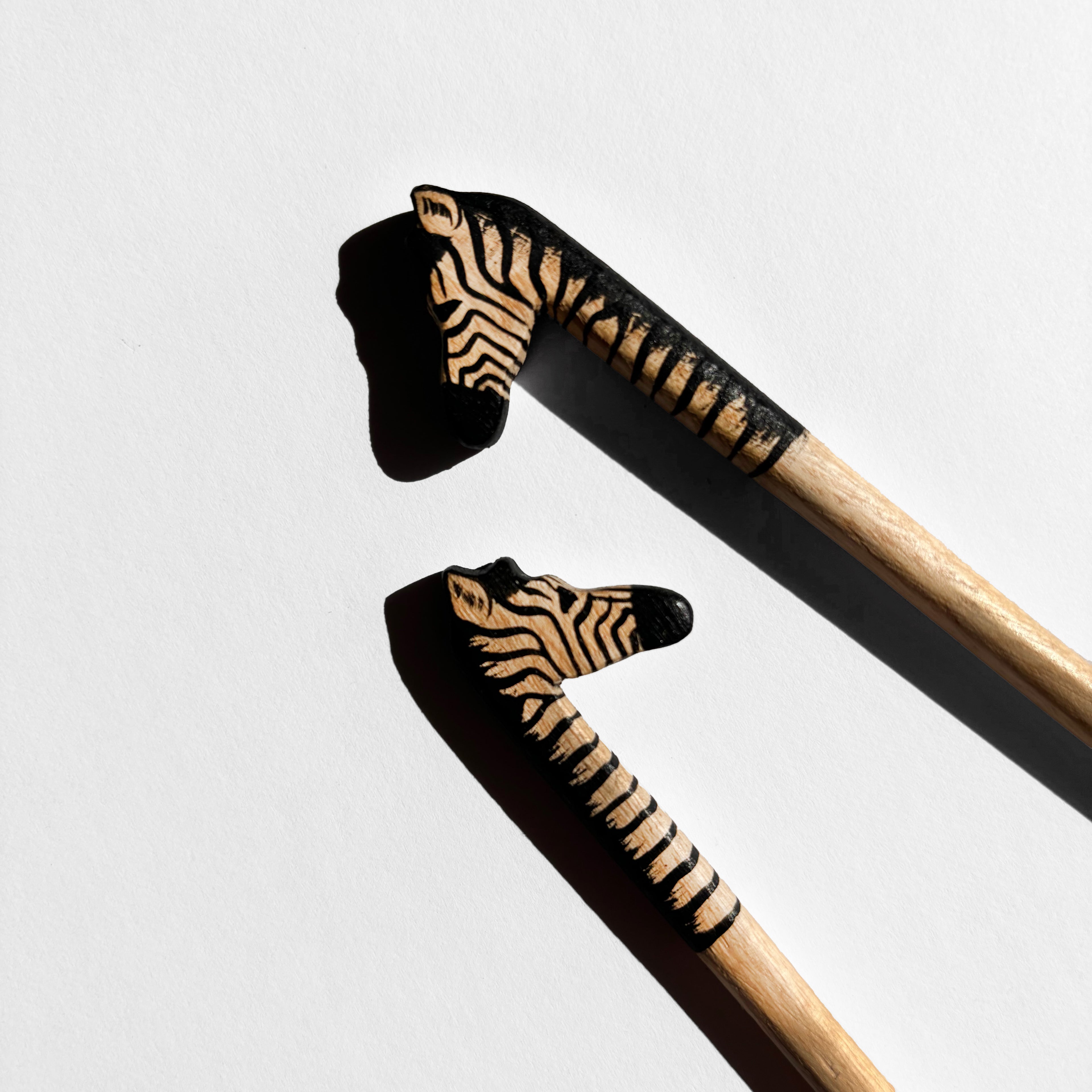 Zebra Chopstick Pair