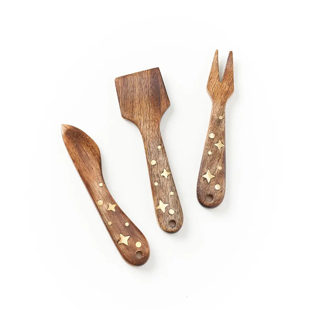 Cheese Board & Cheese Knife Set