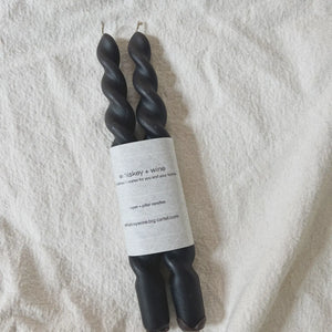 Spiral Taper Candle