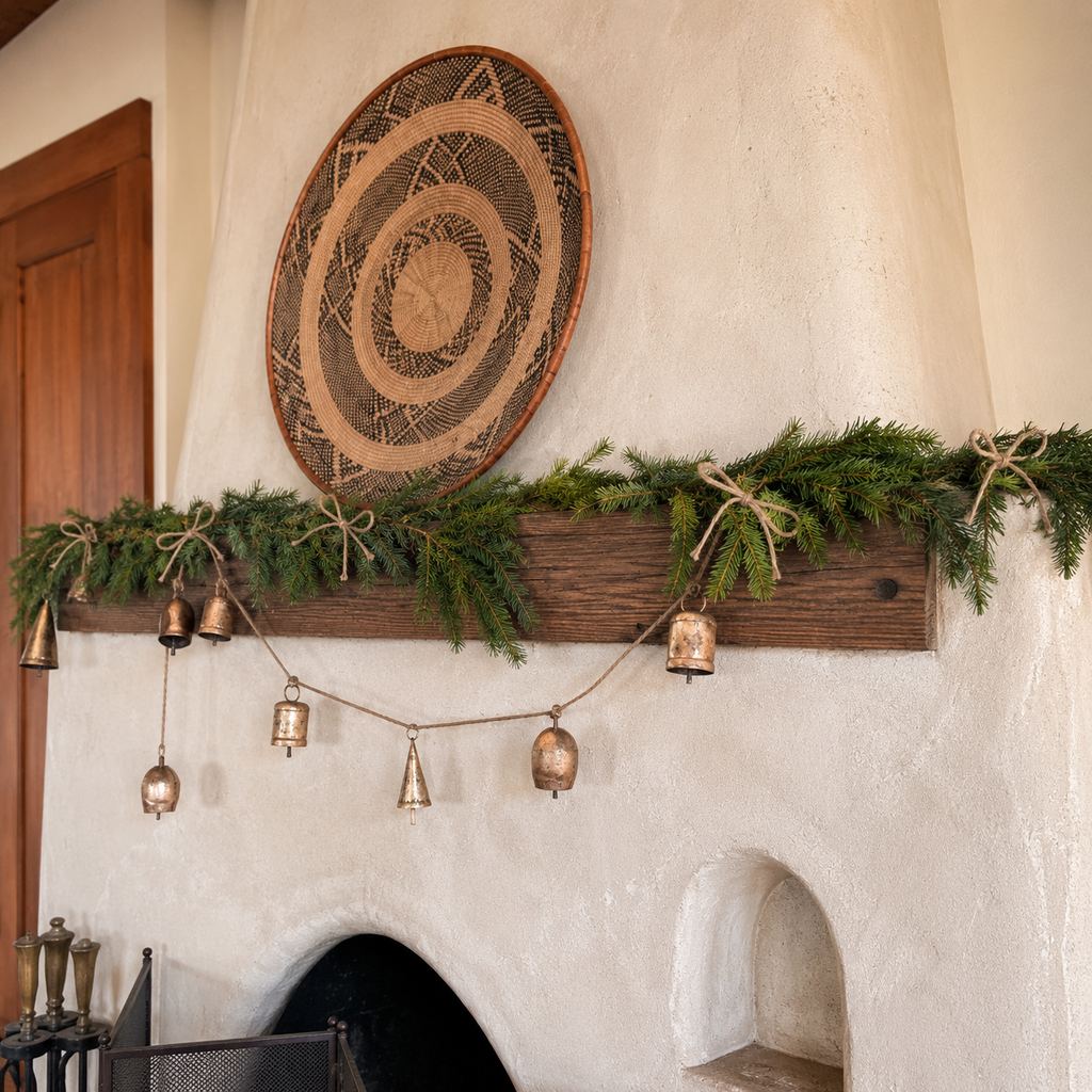 Rustic Bell Hanging Garland