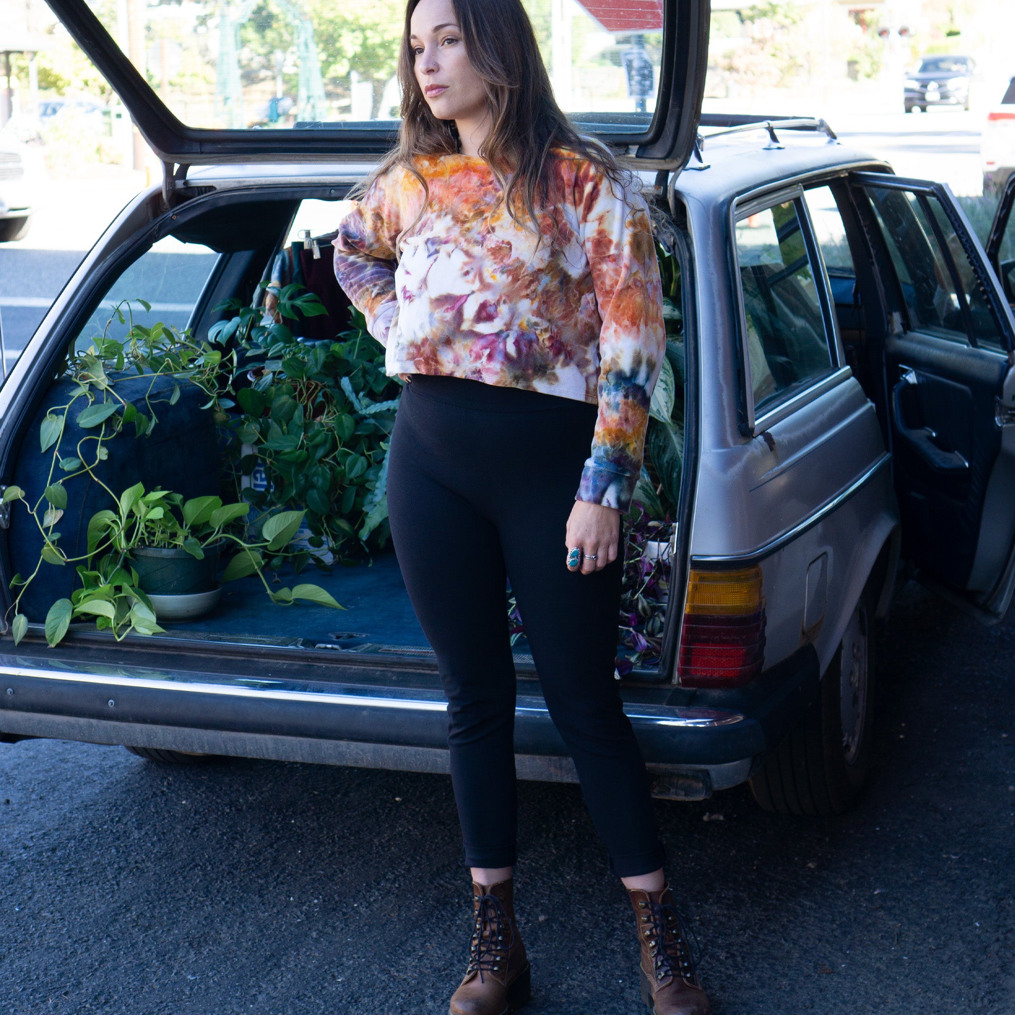 Velour Raglan || Ocean Jasper