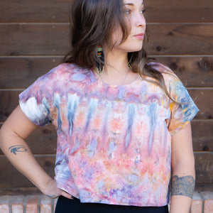 Organic Cotton Crop || Ice Dye || Ocean Jasper