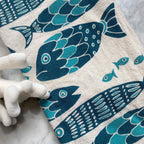 Fish Tribe Tea Towel