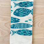 Fish Tribe Tea Towel