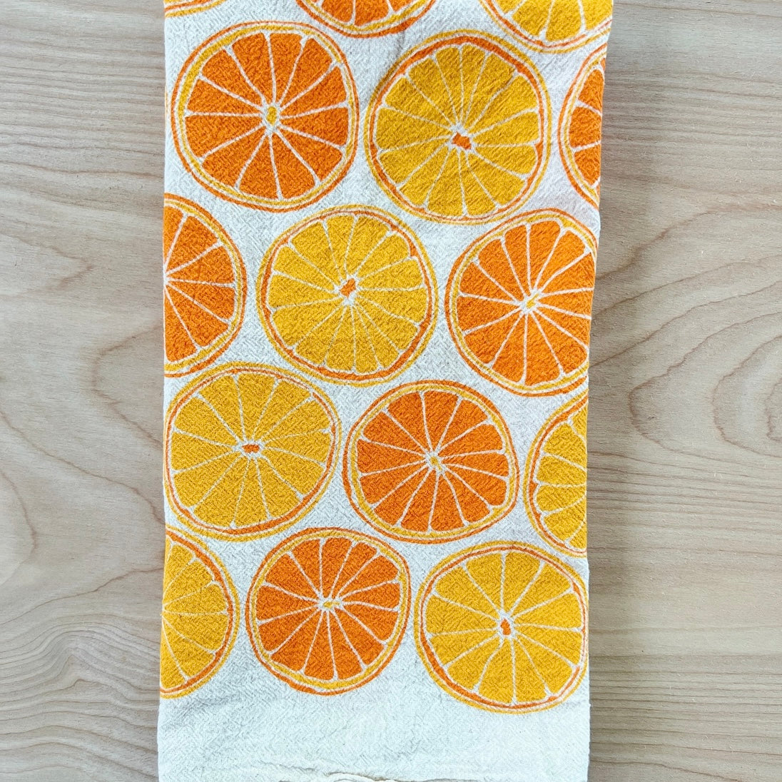 Oranges Tea Towel