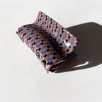 Super Big Checkered Claw Clip