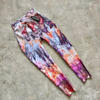 Hand-Dyed Leggings || Ice Dye || Fire Jasper