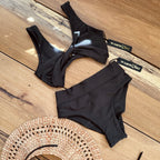 Swim Crop Tank || Hazelnut