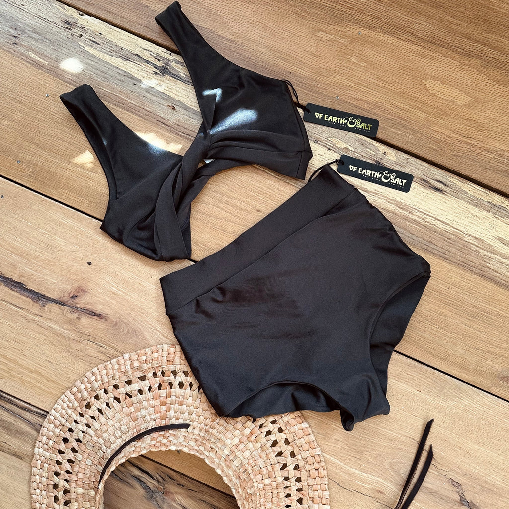 Swim Crop Tank || Hazelnut