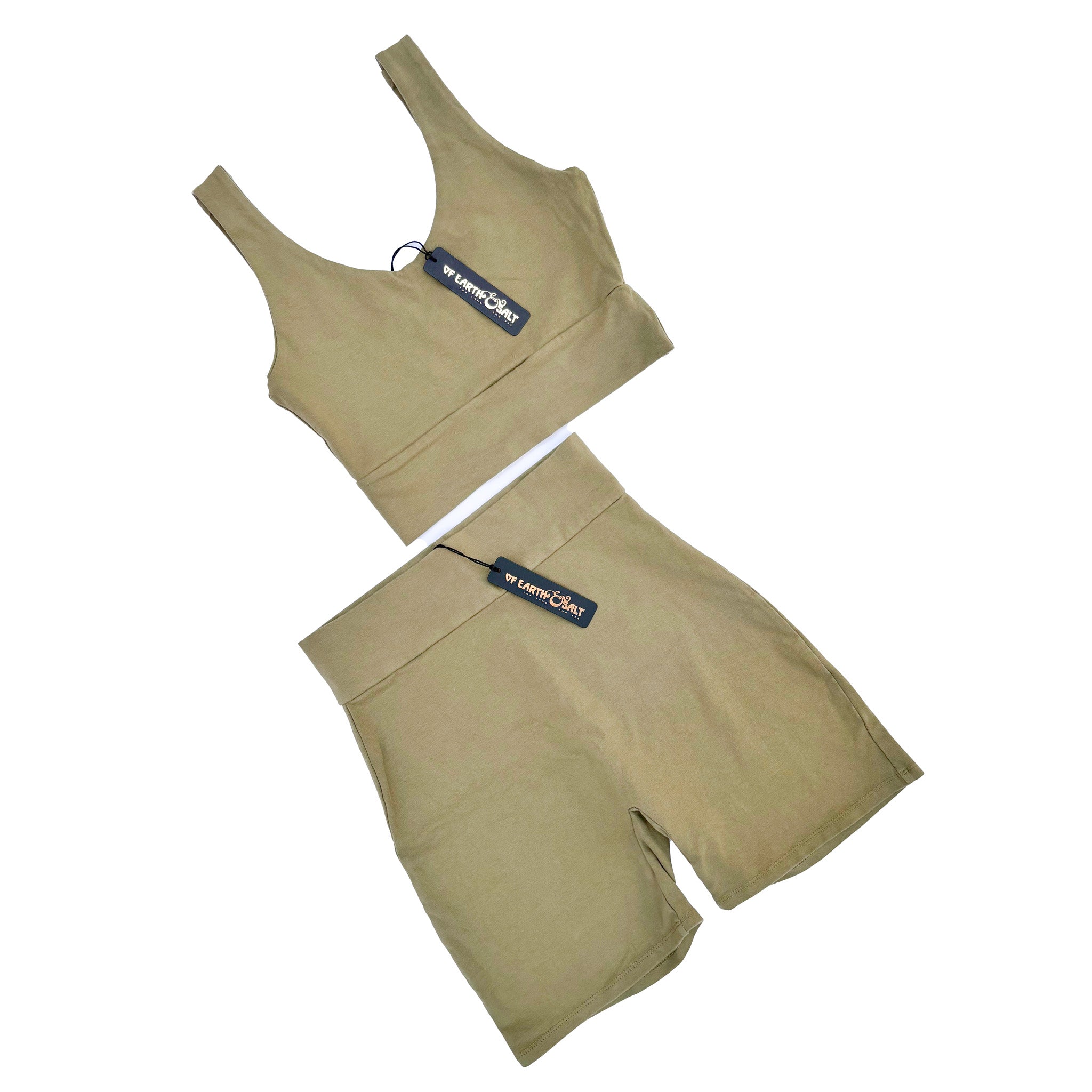 Bike Short || Moss || FINAL SALE