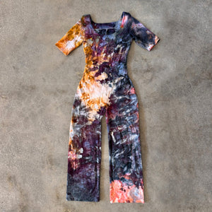 Luna Jumpsuit || Ice-Dye || Ocean Jasper