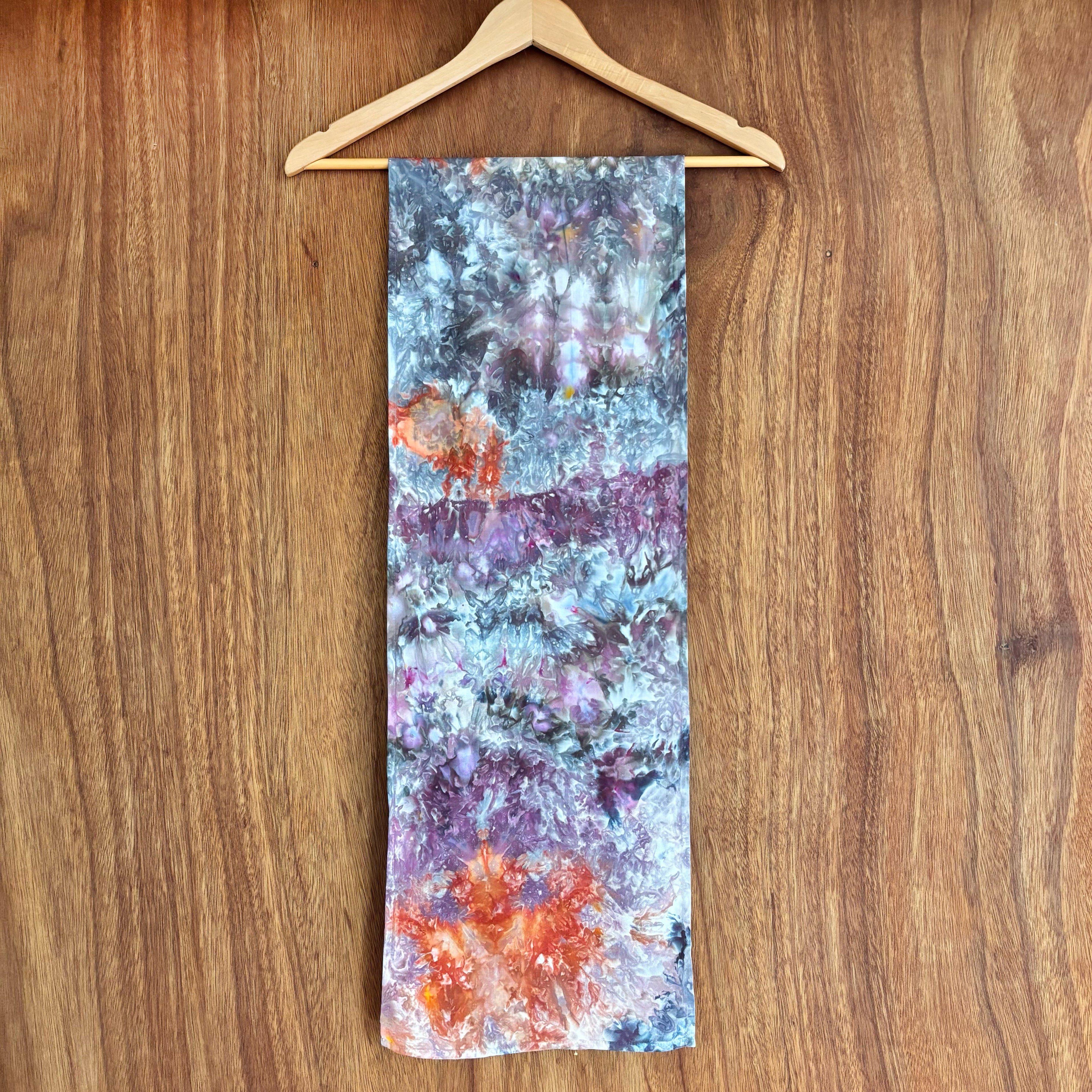 Hand-Dyed Scarf || Ocean Jasper
