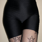 Bike Short || Sparkle Black