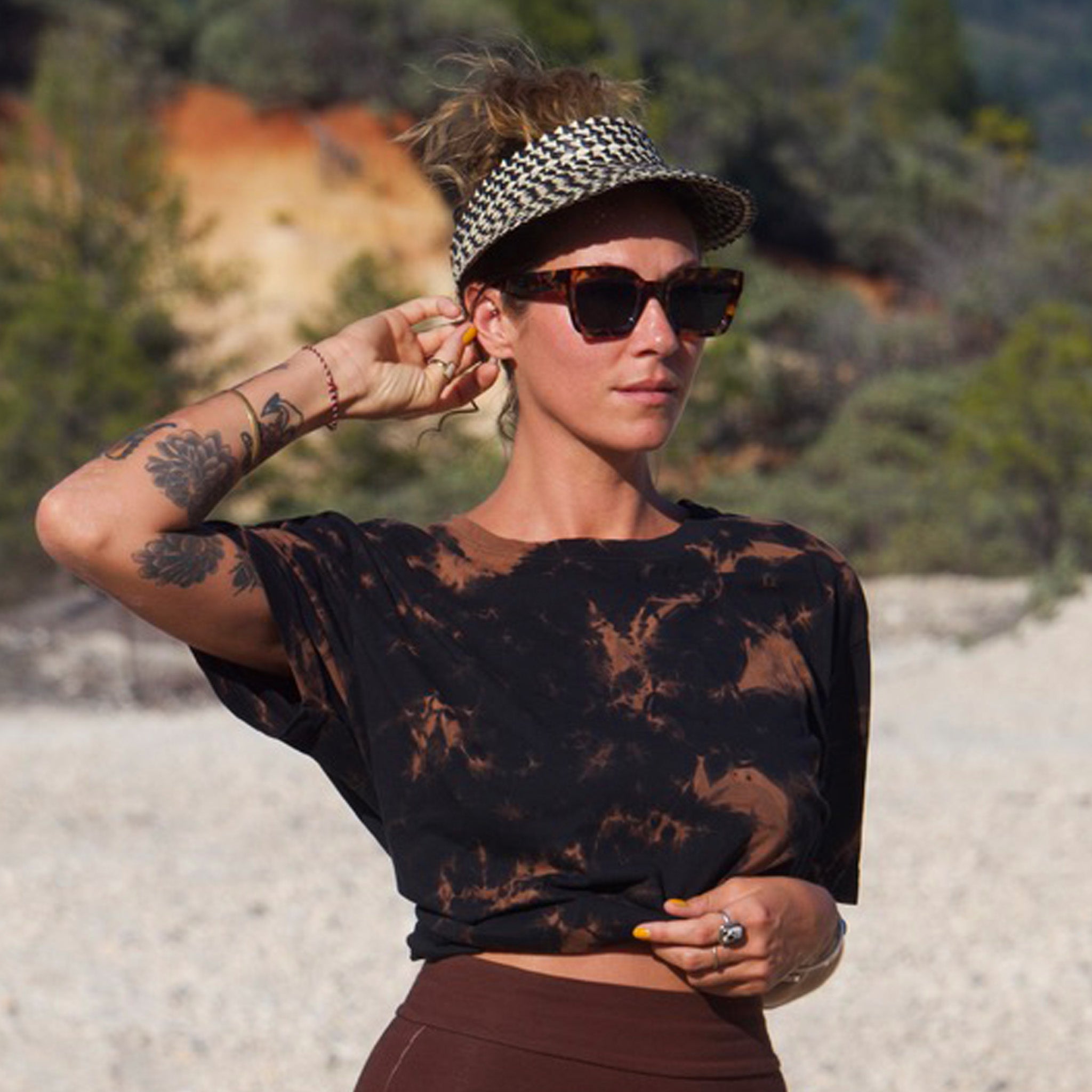 Playa Straw Visor