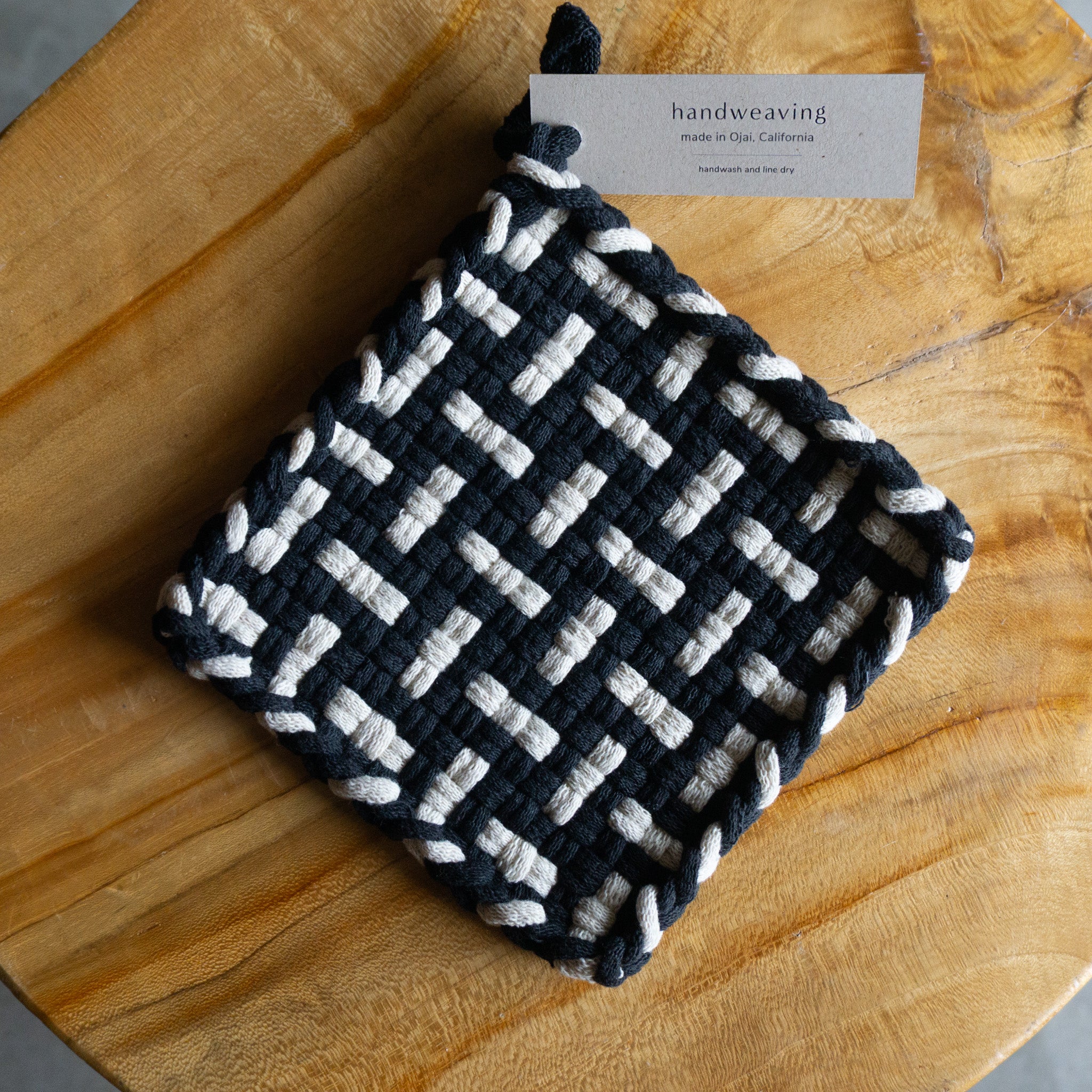 Handwoven potholders