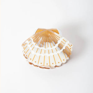 Gold Sands Shell Claw Clip