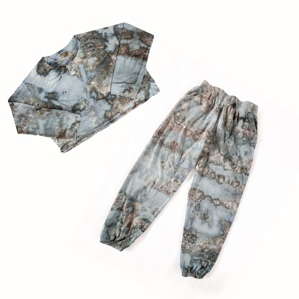 Ice-Dyed Hemp Jogger || Tempest