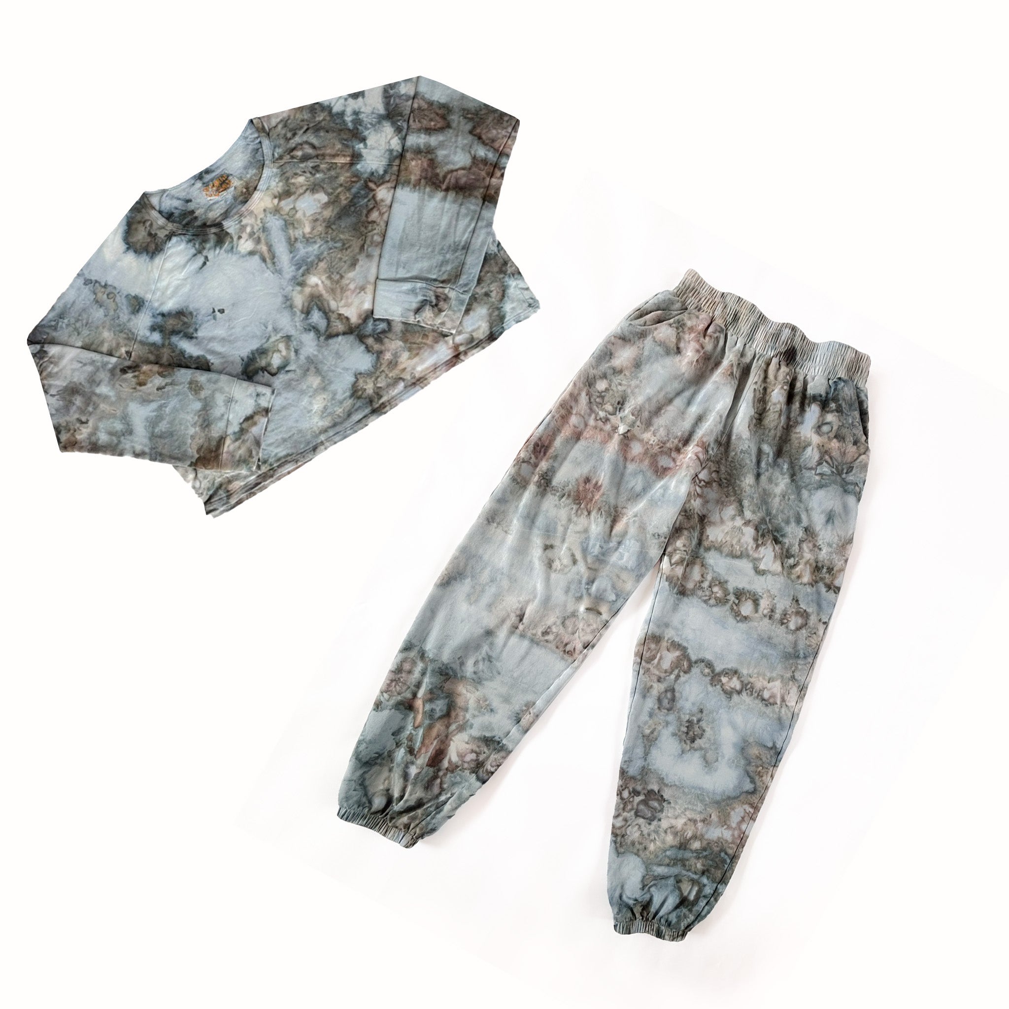 Ice-Dyed Hemp Jogger || Tempest