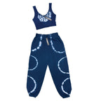Crop Tank || Urchin || Indigo