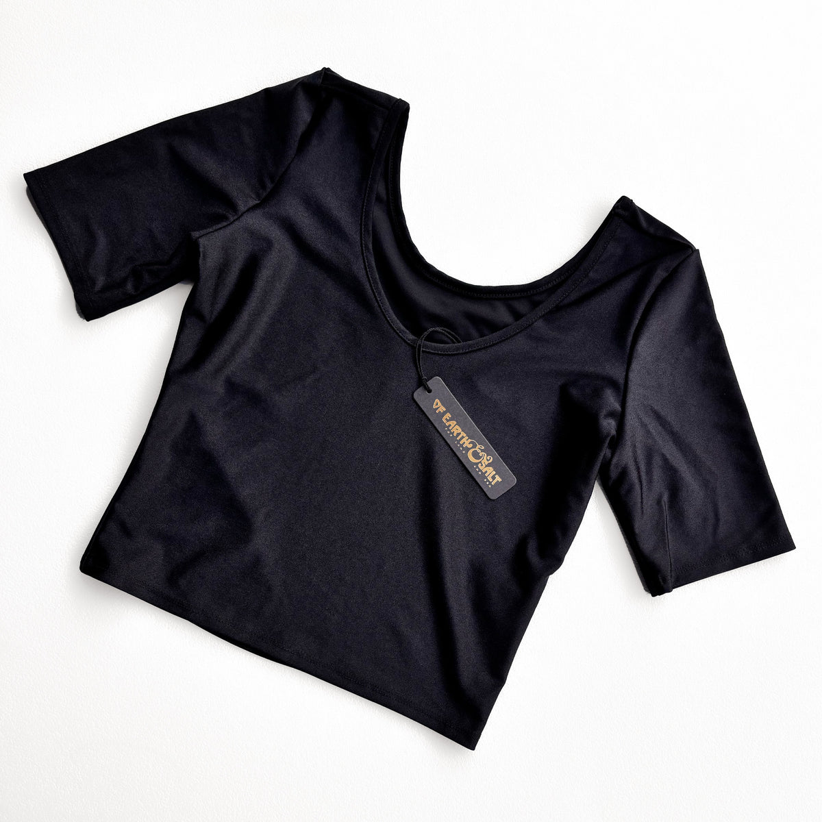 Ballet Top || Sparkle Black