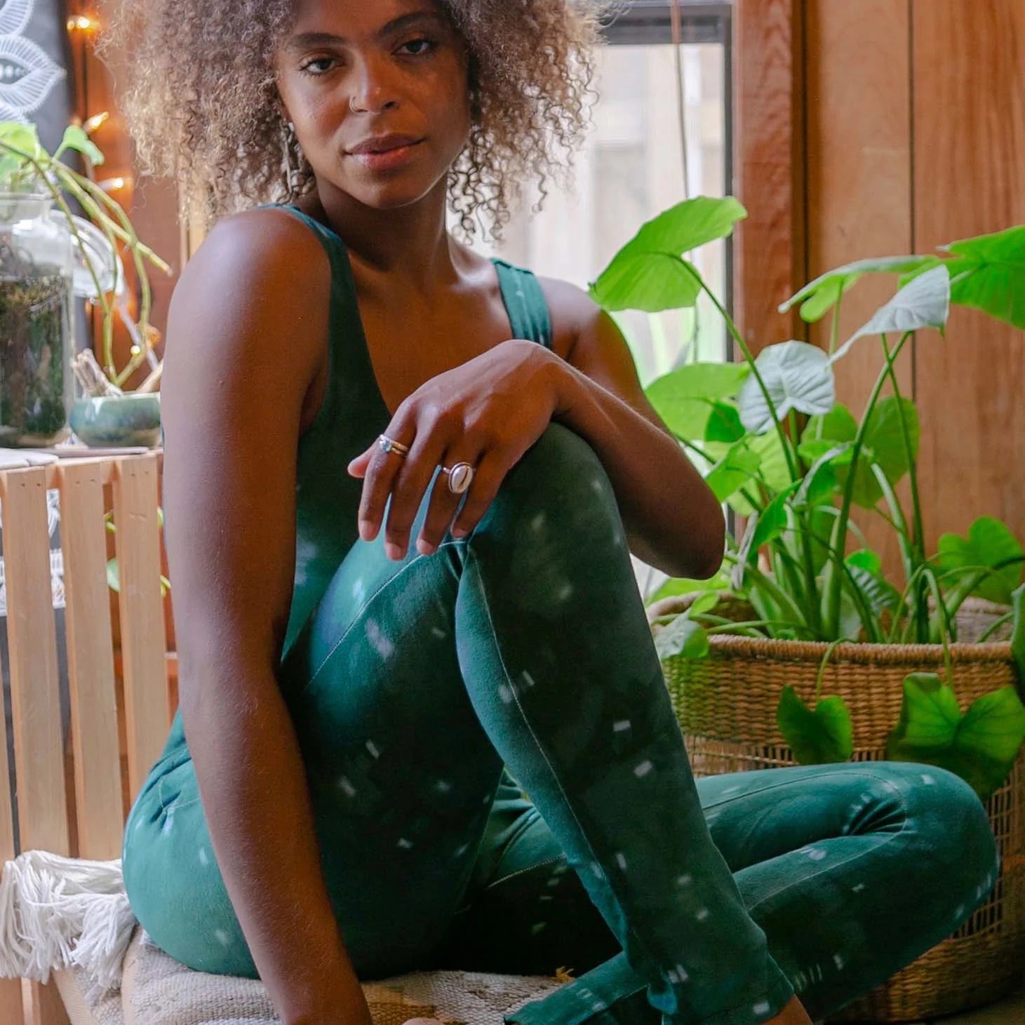 Soleil Catsuit  || Nirvana || Emerald || FINAL SALE