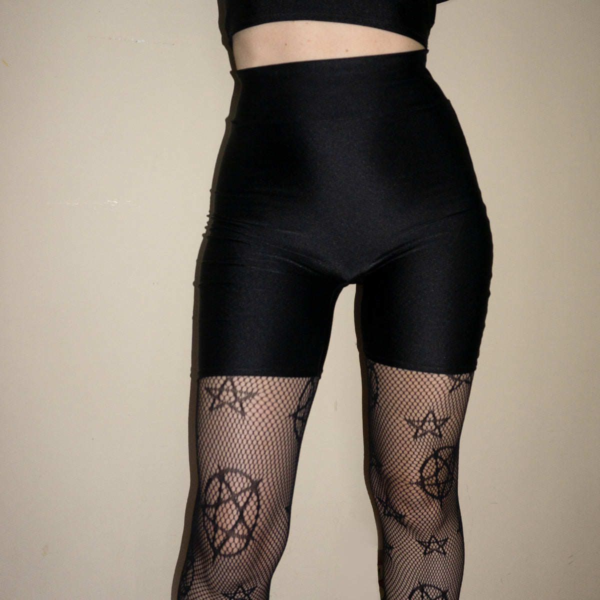 Bike Short || Sparkle Black