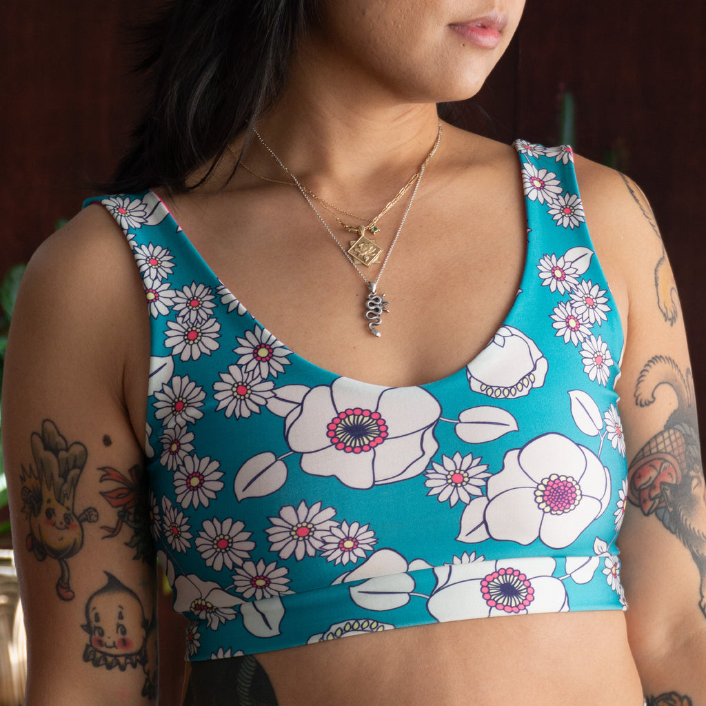 Swim Crop Tank || Summer Love