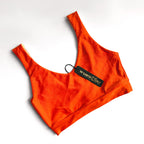 Swim Crop Tank || Tequila Sunrise