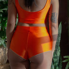 Favorite High Waist Bottoms || Tequila Sunrise