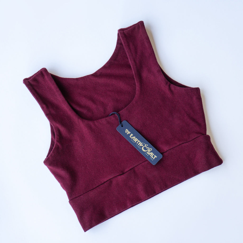 Switchable Lola Top || Pomegranate