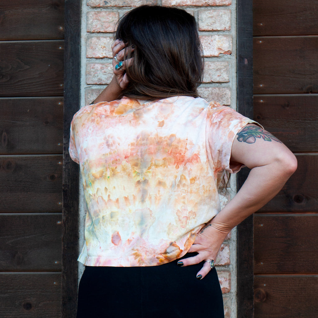 Organic Anai Crop || Ice Dye || Limestone
