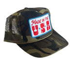 Trucker Hat || Made in the USA || Camo