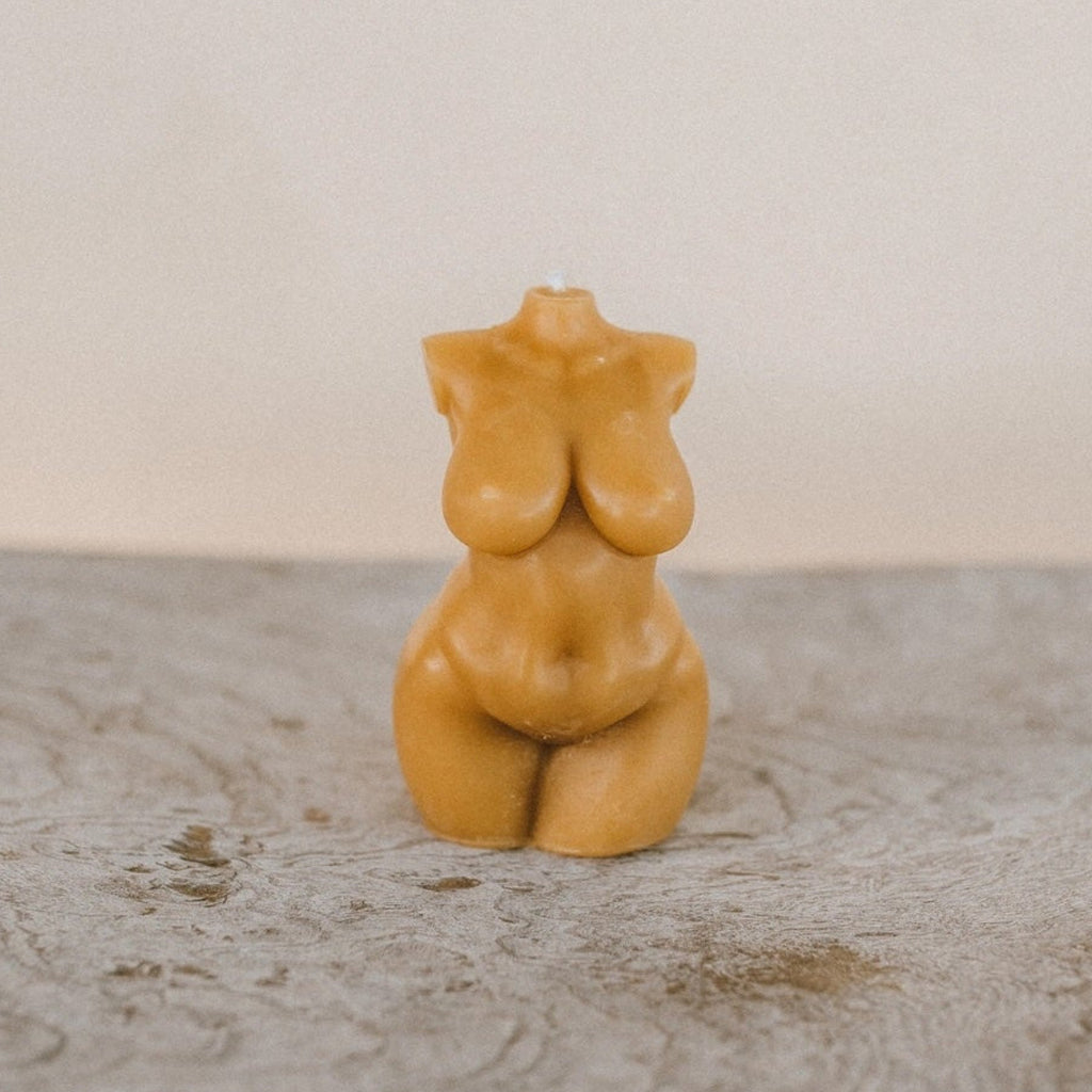 Beeswax Affirmation Candle