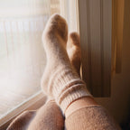 Angora Wool Blend Socks