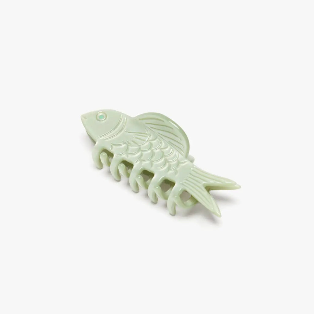 Jade Fish Mini Acetate Hair Claw