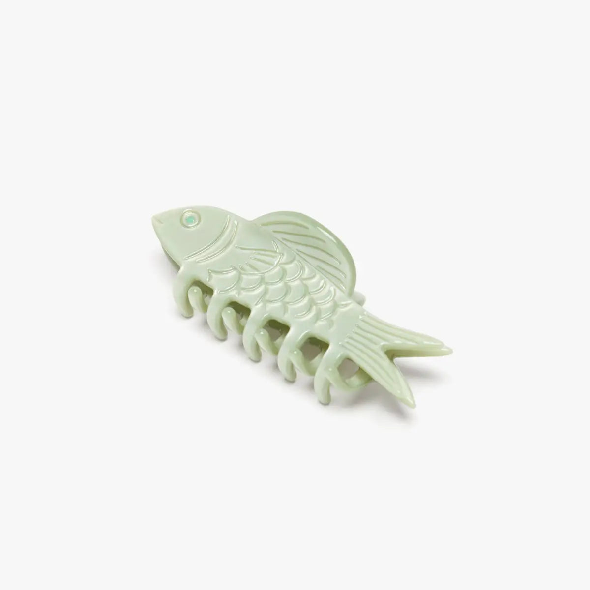 Jade Fish Mini Acetate Hair Claw