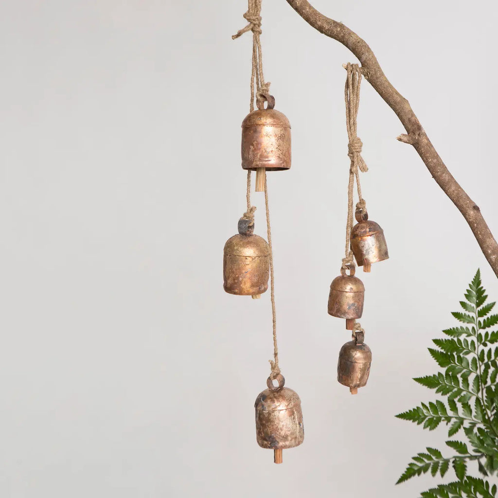 Rustic Wind Chime Small Cascading Bells