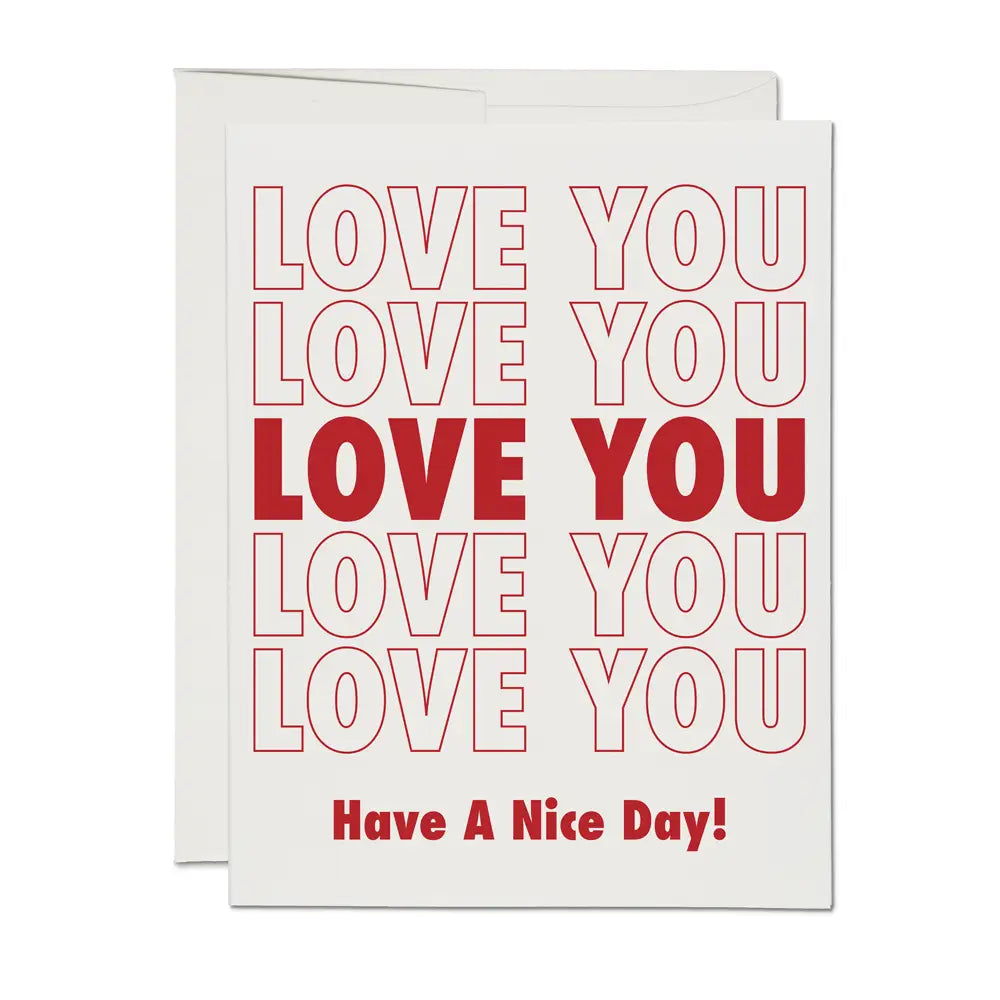 Greeting Cards || Grocery Bag Love