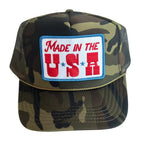 Trucker Hat || Made in the USA || Camo