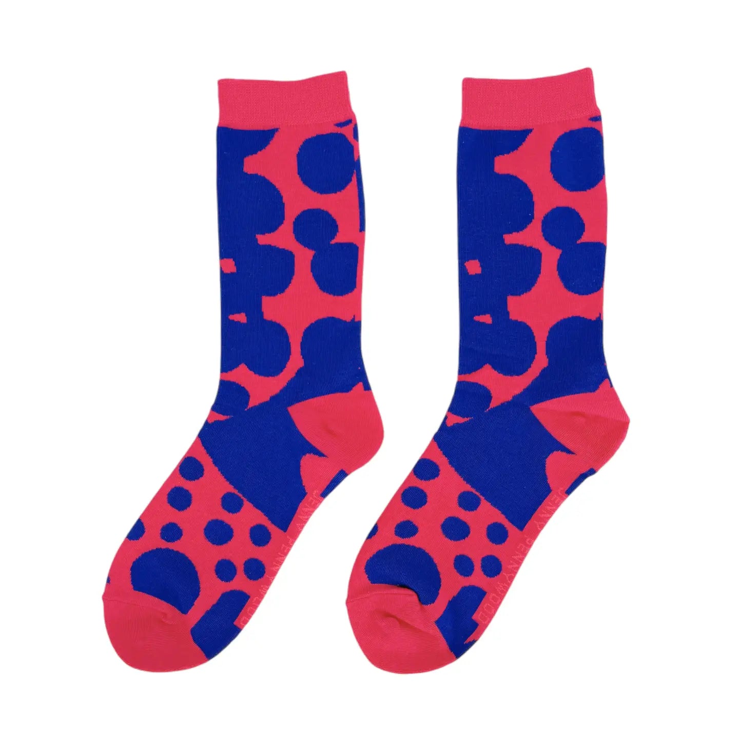 Crew Socks || Dottie || Blue Raspberry